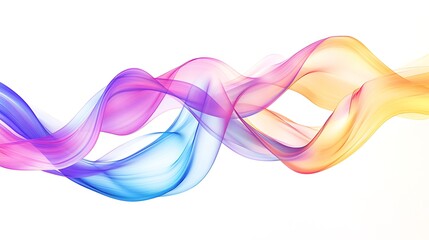 Colorful Flowing Glass and Liquid-like Abstract Shapes in Futuristic Digital Art Renderings