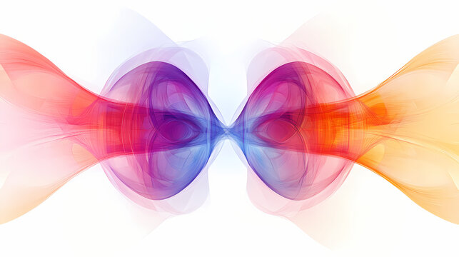 Spacetime continuum visualization, abstract wormholes and time portals on white background. Space-Time Portal. Illustration