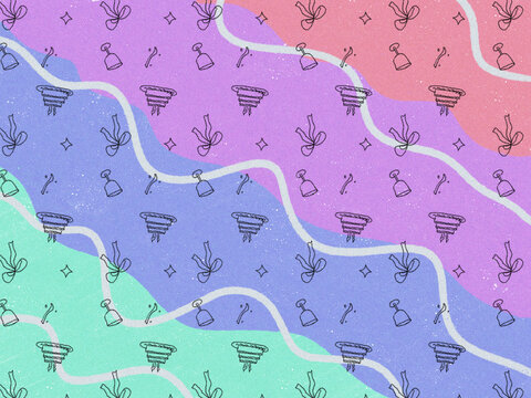 colorful seamless pattern holiday season, high quality background