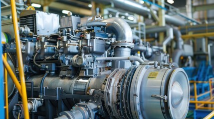 Gas turbine power generating machine