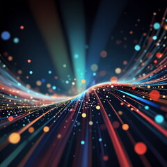 Abstract background ideal for digital, technologies, data science, scientific, neural networks, AI, network, data transmission and analysis, audio and visual concept.