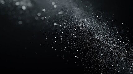 Obraz premium Winter Wonderland Abstract Starry Christmas Night Sky