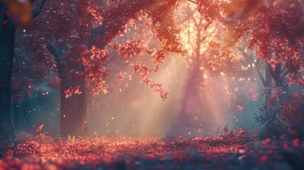 Enchanted Autumn Forest