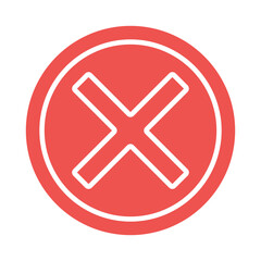 Obraz premium Cross Icon