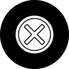 Fototapeta premium Cross Icon