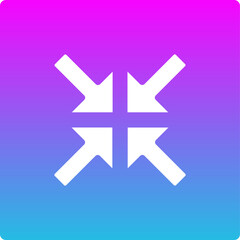 Fototapeta premium Minimize Icon