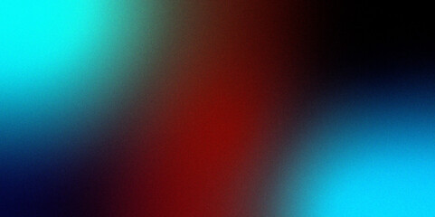 Obraz premium Colorful gradient background in red, purple, and blue abstract colorful gradient background blending colors with grain texture . modern aesthetic Gradient red blue blur abstract .. Best design for you