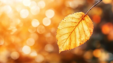 Obraz premium Autumn Leaf