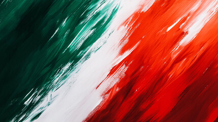 Celebration of Mexican Independence Day with vibrant colors of the national flag