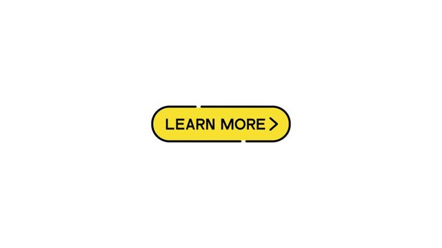 Animated learn more Buttons on white background