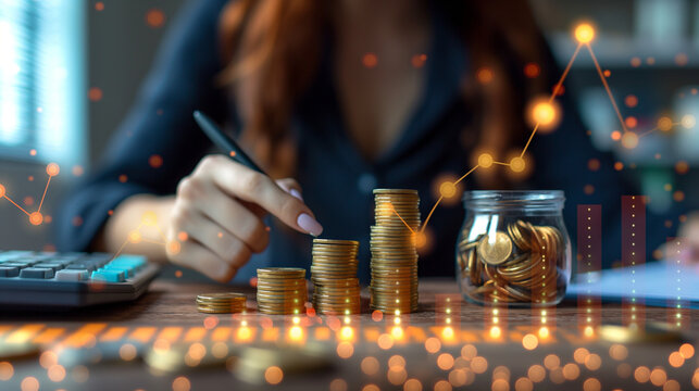 Financial Growth and Investments: Analyzing data.