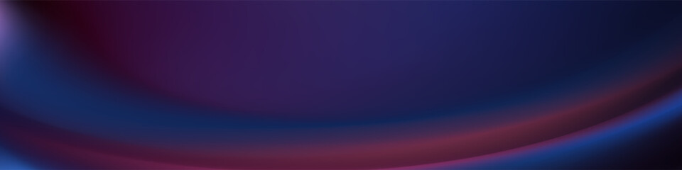 Fototapeta premium Subtle and elegant abstract element with a flowing dark blue and purple wave.