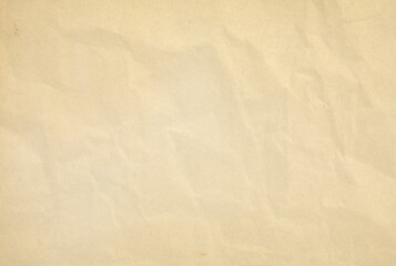 しわのあるクラフト紙 ベージュ ナチュラル 皺 古紙 日焼け アンティーク