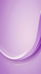 Abstract Lavender and White Curved Lines Background
