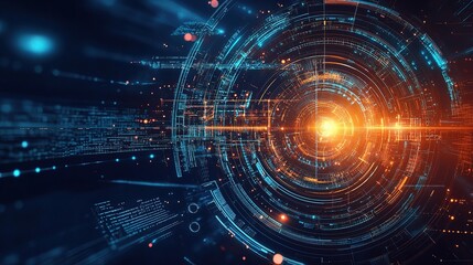 Obraz premium Futuristic Engineering Concepts Featuring Sleek Design Elements and Advanced Visuals for Innovative Technology and Digital Interfaces