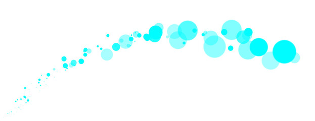 Blue Bubble PNG illustration with transparent background. suitable for clip art, template, background, wallpaper