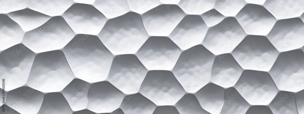 Fototapete a close-up of a hexagonal patterned surface, showcasing geometric shapes and textures.