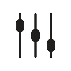 Slider Control Icon - Fill