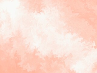 Fototapeta premium Abstract pink peach watercolor background
