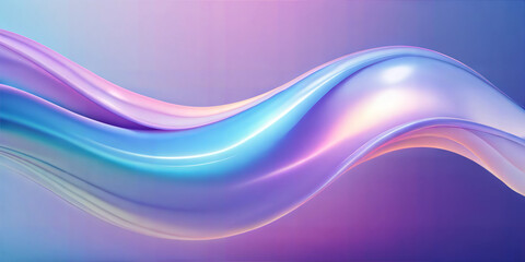 Abstract Theta healing energy background with flowing waves, calming mood, soft pastel colors, serene atmosphere
