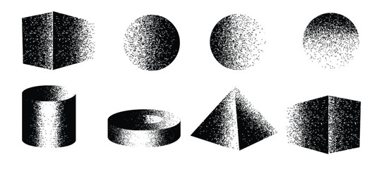 grain dot background noise gradient pattern spray vector white black sand abstract effect grainy stipple dust shape element vintage wave paint brush shadow point geometric halftone retro fade art grad