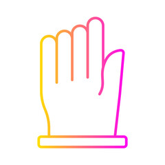 Obraz premium Glove icon