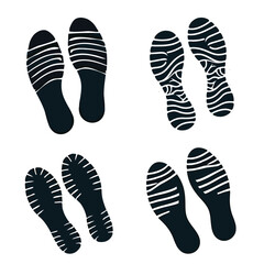 Footprints in Contrast: Monochrome Sole Art