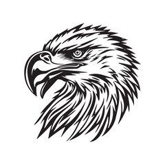 Obraz premium Beautiful eagle logo design