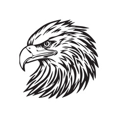 Fototapeta premium Beautiful eagle logo design