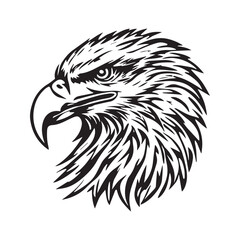 Obraz premium Beautiful eagle logo design