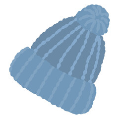 Blue Wool hat