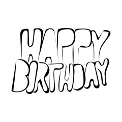 Fototapeta premium Happy Birthday 