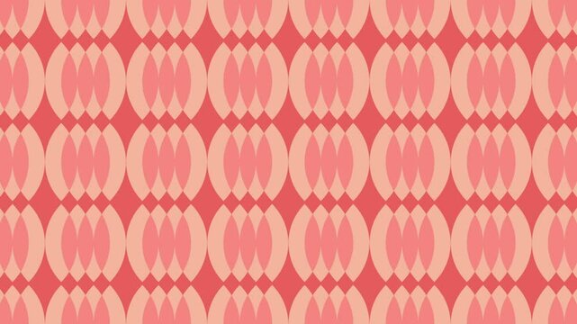 Animated ellips Ethnic Pattern Background