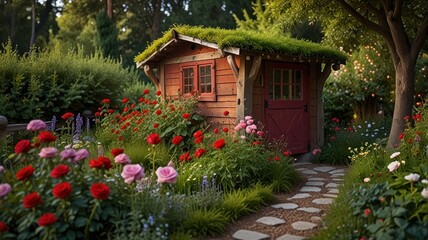 Enchanting Garden Shed