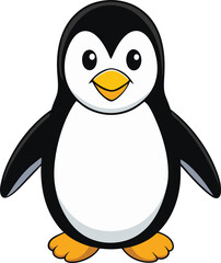 Obraz premium penguin on the snow