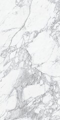 Naklejka premium white satvario marble. texture of white Faux marble. calacatta glossy marble with grey streaks. Thassos statuarietto tiles. Portoro texture of stone. Like emperador and travertino marble, slab tile.