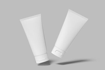 Cosmetic Tube Blank Mockup