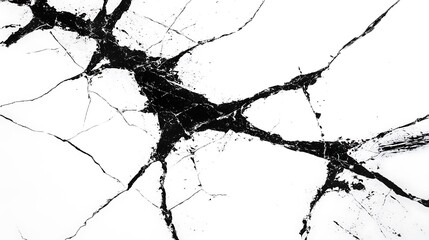 Obraz premium Black Powder Explosion Abstract