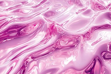 Obraz premium abstract flowing neon wave purple background