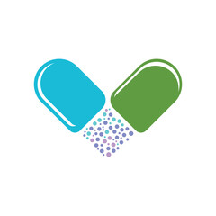 Capsule Logo Template Icon