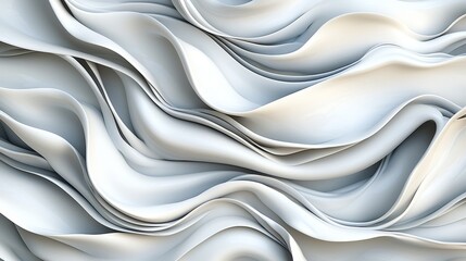 Obraz premium a close up of a white and gray abstract background