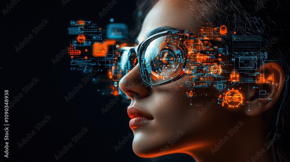 Poster Programmer implements digital ai breach alerts standard in tech environment to enhance cybersecurity awareness