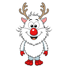 Fototapeta premium Christmas animal