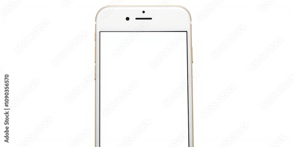 Wall mural smartphone mockup design with customizable background for showcasing apps and websites, app, backgro