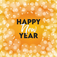 Happy new year banner design