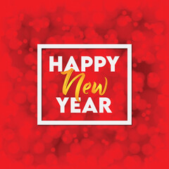 Happy new year banner design