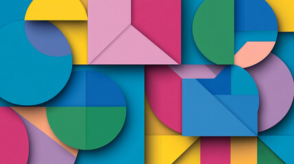 Obraz premium Bold abstract background with striking contrasts and geometric shapes