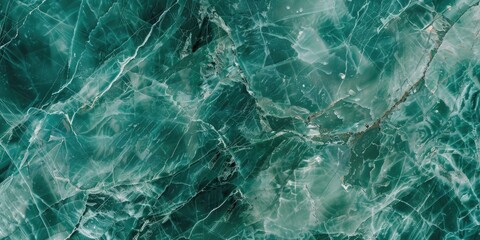 Obraz premium Close-up of a marble pattern, showcasing its geode form and crystalline structure. Abstract natural texture for backgrounds.