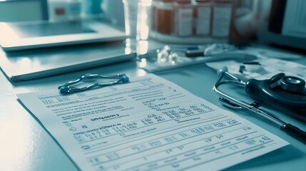 Medical charts displaying detailed records of withdrawal symptoms, emphasizing the importance of accurate documentation in patient care and treatment progress.
