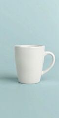 Obraz premium minimalist ceramic mug background